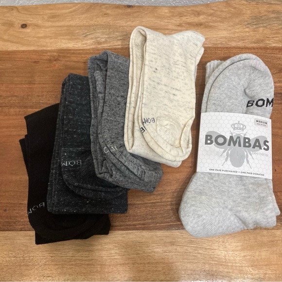 Bombas Other Bombas Socks Medium Bundle Of 5 Lightweight Knee High